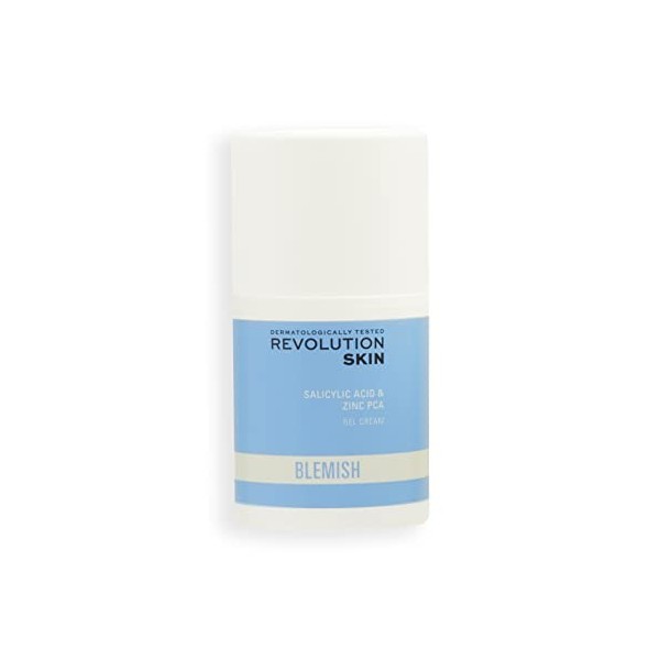 Revolution Skincare London, Salicylic Acid & Zinc PCA Purifying, Gel-Crème à leau, 50ml