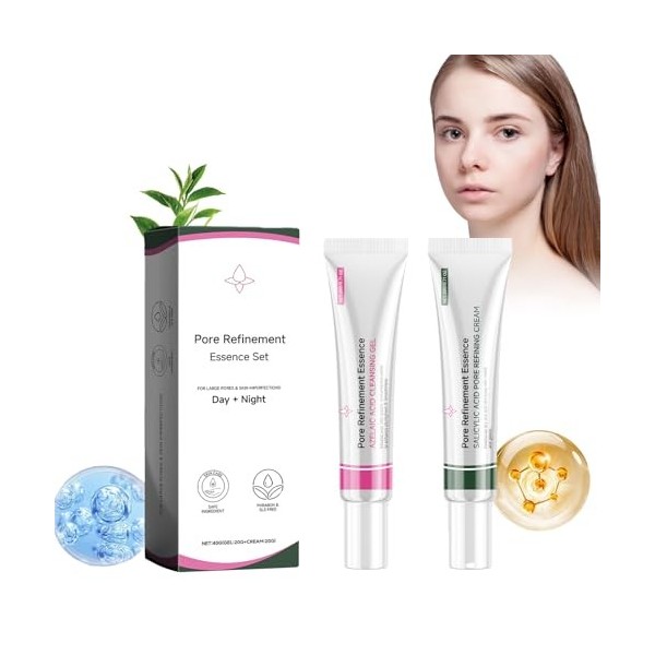 Crème Anti-Boutons Pour Le Visage, Crème Anti Acné À Lacide Salicylique, Combinaison Jour Et Nuit, Crème Hydratante Raffermi