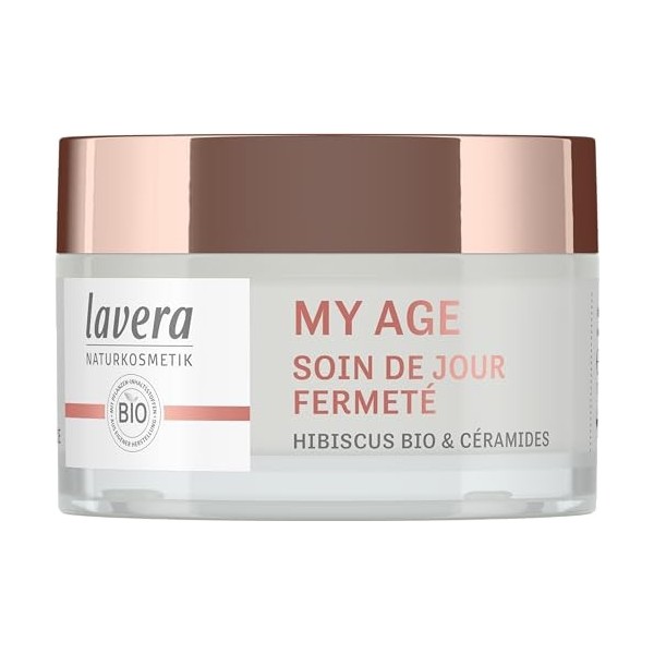 lavera MY AGE Soin de jour Fermeté - Crème de jour contre la pigmentation - pour peaux matures - donne tonus & élasticité - v