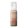 EVY Crème de Jour en Mousse avec Protection UV SPF 50 - dernière technologie anti-âge, hydratante, sans parfum, vegan