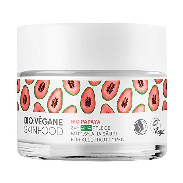 BIO:VÉGANE SKINFOOD Organic Papaya 24h AHA Care