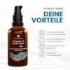 PERLENBUCHT Sérum Intensif Vitamine C + Aloès I Hautement dosé & vegan I Anti-âge pour le visage I Contre les taches pigmenta