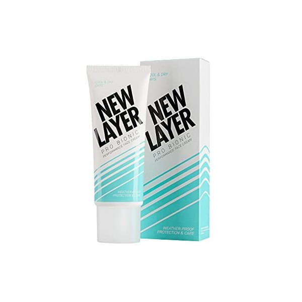 NEW LAYER Pro Bionic Face Cream | Soin de jour | Hyaluron biologique | Huile dargan, huile de baobab, huile de buriti| Pro v