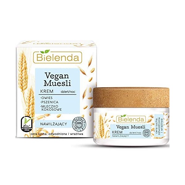 Bielenda Vegan Muesli Crème hydratante 50 ml