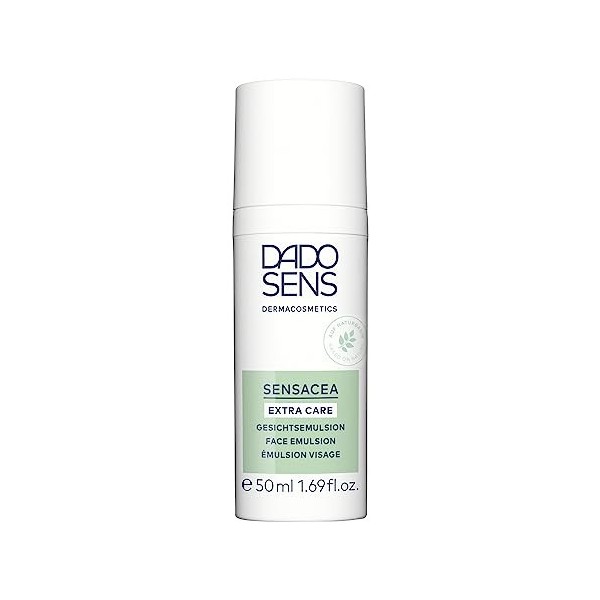 DADO SENS Sensacea Extra Care Crème anti-rougeurs pour le visage 50 ml – Soin spécial pour la rosacée et la couperose – Soula