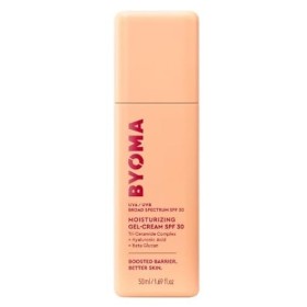 BYOMA Original | SPF 30 Gel Moisturiser - Gel hydratant visage SPF30 | 50 ml | Vegan | by Bella