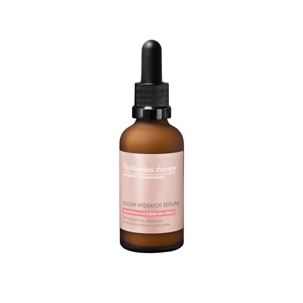 Spilanthox therapy - Glow Hydrator Serum - Sérum visage effet peau de verre - Soin visage pour lisser & hydrater les expressi