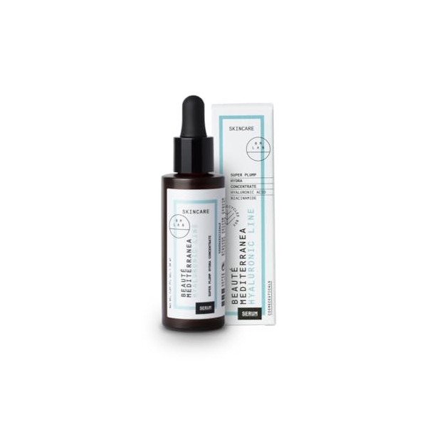 Super Plump Hydra Concentrate - Sérum Visage à lAcide Hyaluronique et Niacinamide -Hydratant, Anti-Rides - 100% Vegan - 30 m