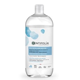 CENTIFOLIA | Eau Micellaire Neutre 500ML + Crème Hydratante Neutre 40ML | Démaquille parfaitement la peau | Apaise immédiatem