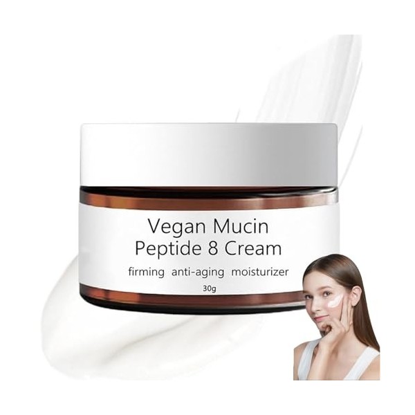 Sérum Vegan Mucin Peptide 8, Alltimate Vegan Mucin Peptide 8 Serum, Vegan Mucin Firming & Anti-Aging Moisture Facial Skin Car