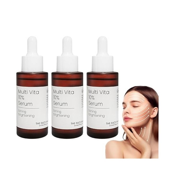 Sérum Alltimate Vegan Mucin Peptide 8, Crème pour le visage Vegan Mucin Peptide 8, Sérum éclat correcteur de taches brunes, M