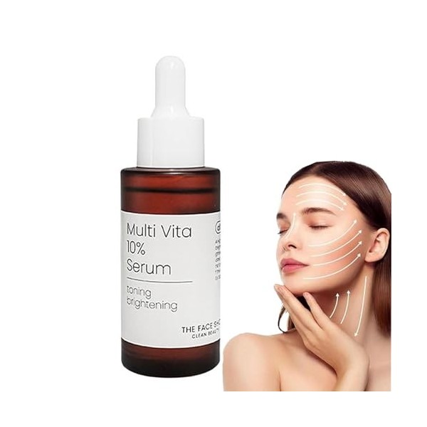 Sérum Alltimate Vegan Mucin Peptide 8, Crème pour le visage Vegan Mucin Peptide 8, Sérum éclat correcteur de taches brunes, M