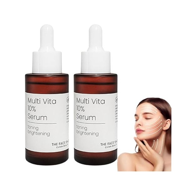 Sérum Alltimate Vegan Mucin Peptide 8, Crème pour le visage Vegan Mucin Peptide 8, Sérum éclat correcteur de taches brunes, M