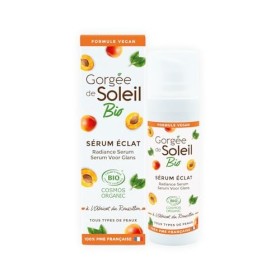 GORGÉE DE SOLEIL Sérum hydratant visage à l’abricot d’Occitanie et à l’acide hyaluronique, certifié BIO COSMOS, 99% d’origine