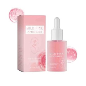 Rose Pink Peptide Serum, Mild Pink glow serum, Peptide, Niacinadmie, Hydrating & Moisturizing & Firming, Uneven Skin Tone, Po