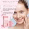 Rose Pink Peptide Serum, Mild Pink glow serum, Peptide, Niacinadmie, Hydrating & Moisturizing & Firming, Uneven Skin Tone, Po