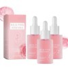 Rose Pink Peptide Serum, Mild Pink glow serum, Peptide, Niacinadmie, Hydrating & Moisturizing & Firming, Uneven Skin Tone, Po