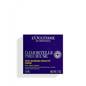 LOccitane - Crème Précieuse Immortelle - Soin visage anti-rides - Huile essentielle dImmortelle biologique - 50 ml