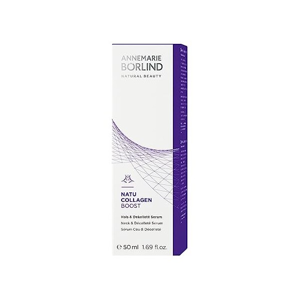 ANNEMARIE BÖRLIND Sérum Cou & Décolleté NATUCOLLAGEN 50ml - particulièrement nourrissant et hydratant. Tolérance et efficac