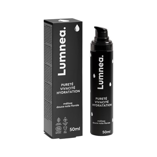 Lumnea. - Crème de Jour - Hydratation et Nutrition Intenses pour Tous Types de Peau - Texture Luxueuse - Douceur mélisse et n