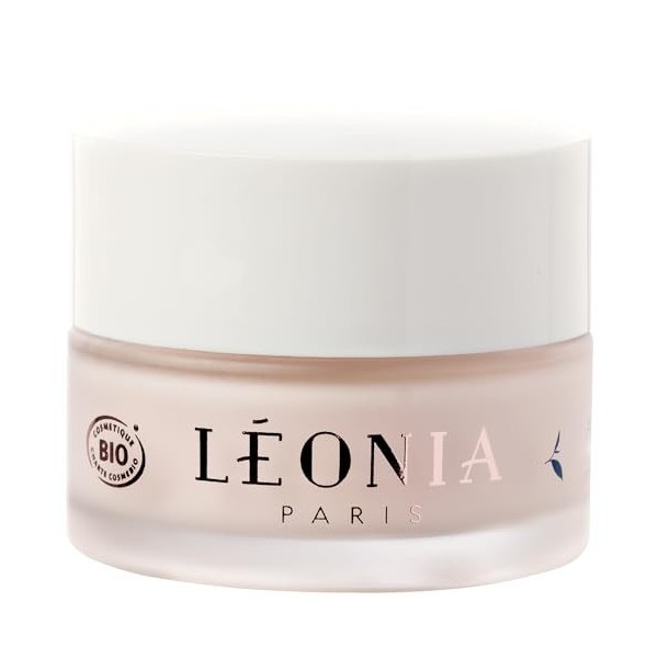 LÉONIA Crème Riche Thé Blanc - Soin Éclat Hydratant et Antioxydant - Certifiée Bio et Vegan 50ml 