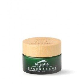 Atlantia Aloe Regenerage Anti-Ageing Cream With AHA, Improves Wrinkles & Expression Lines, Based on Pure Aloe Vera of Organic