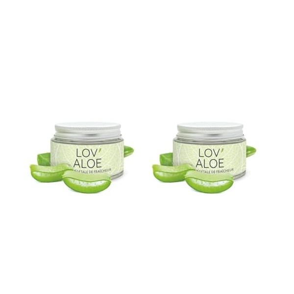 Crème visage LOVALOE Bio - A LAloé Vera Bio - 99% d’ingrédients d’origine naturelle - Fabriquée en France - 50 ML - PROPOS