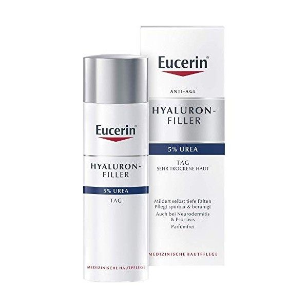 Eucerin Anti-Age Hyaluron-Filler Creme 5% Urea Tag, 50 ml Crème