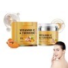 Crème Hydratante Au Curcuma et à LAcide Hyaluronique, Crème Visage Anti-Rides Nuit Naturelle et Bio, Face Cream, Crème de Jo