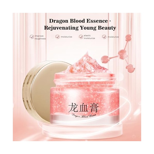 Nmbol Crème De Sang De Dragon Visage,Crème Raffermissante Anti-Âge Au Rétinol,Crème Hydratante Visage Dragons Blood,Dragons 