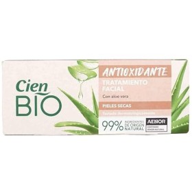 Cien Bio 7 ampoules x 2 ml Traitement visage antioxydant à laloe vera et à lacide hyaluronique pour peaux sèches.