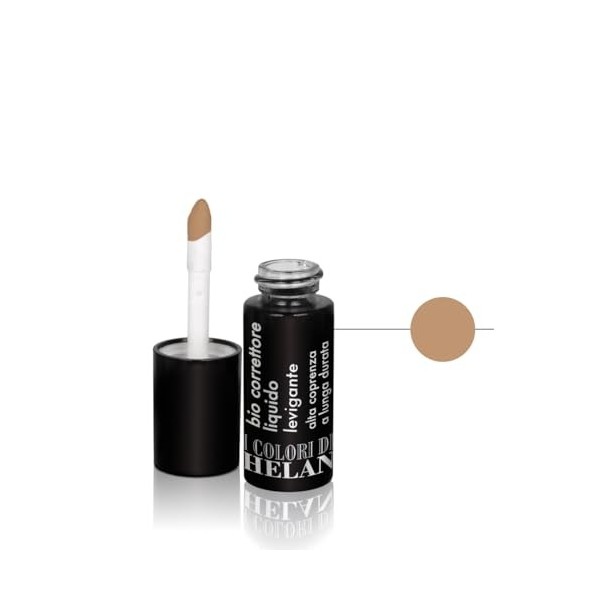 Helan I Colori di Helan - Bio Dark Dark Correcteur Yeux et Visage Liquide Effet Foncé Fond de Teint Professionnel, Maquillage