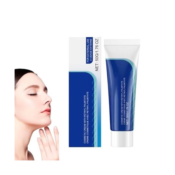 Creme Hydratante Visage Bio au Retinol, Retinol Pommade Vitamin A, Hyaluronic Vitamin C Moisturizing And Soothing Retinol Fac