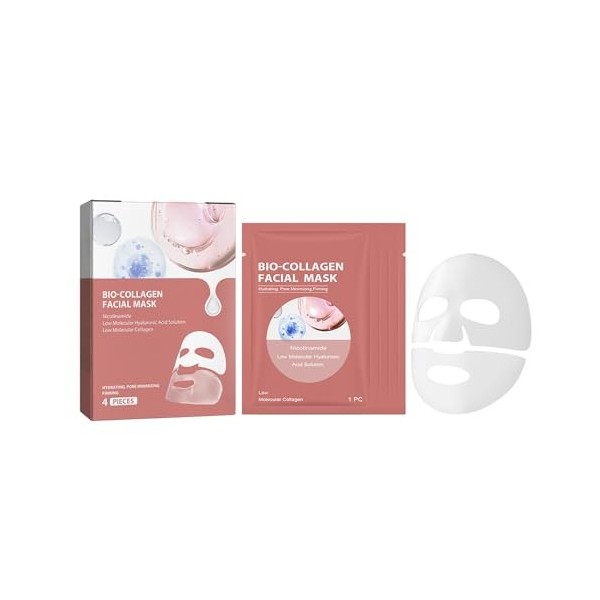 Sungboon Collagène Sungboon Rides Skinqueen Bio Collagène Visage Bio Collagène Pur Collagène Films Hydrogel coréen 37 ml Rou