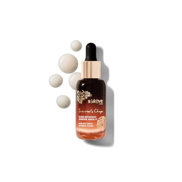 SAEVE Sérum Botanique Anti-Âge Global - 30ml Sérum Hydratant Intensif pour Peau Lisse et Éclatante, Enrichi en Sève de Boule