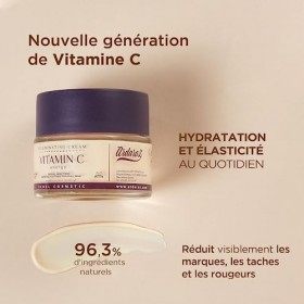 Ardaraz Crème hydratante visage à la Vitamine C et à la Niacinamide. Creme anti rides femme, Antitaches et Illuminatrice qui 