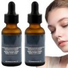 2 Pièces Paracress Facial Oil | 60 Ml Sérum Facial Paracress Bio | Huile de Paracress Faciale Raffermissante pour La Peau et 