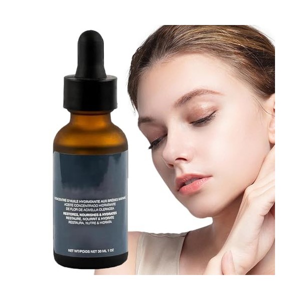 Paracress Facial Oil | 30 Ml Sérum Facial Paracress Bio | Huile de Paracress Faciale Raffermissante pour La Peau, Hydratante 