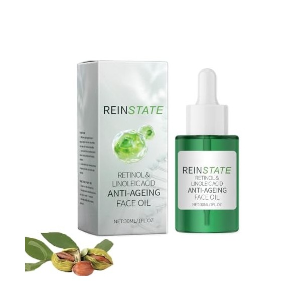 Anti-Ageing Retinol Oil - 0.3% AHuile de rétinol anti-âge | Huile Visage RÉTINOL | ANTI-ÂGE | Avec Huile de Jojoba BIO |Anti-