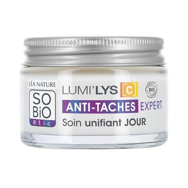 LÉA NATURE SO BiO étic | Soin unifiant Jour Anti-taches - Lumilys [C] | Réduit & Prévient lapparition de tous types de tach