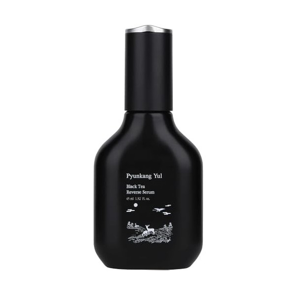 [PKY] Pyunkang Yul Sérum Boostant au Thé Noir Anti-Âge, Nutriments Concentrés pour Ridules avec Kombucha et Ginseng, Zéro Irr