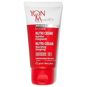 Yon-Ka For Men Nutri Cream 40ml - Crème Hydratante Visage Énergisante Multi-Vitaminée - Absorption Rapide et Sans Effet Gras 