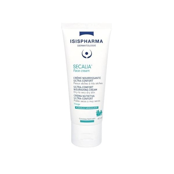 ISISPHARMA SECALIA - Face cream - Nouvelle formule - Crème nourrissante quotidienne ultra-confortable pour le Visage 40 ml - 