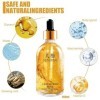 Anti Rides Puissant Immediat,100ML Serum Visage de Ginseng,Huile Visage,Serum Hydratant Visage,Serum Anti Rides,Ginseng Polyp