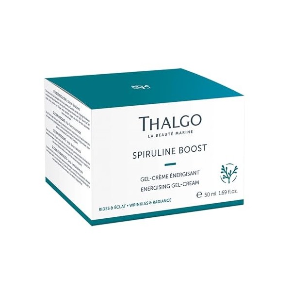 THALGO Spirulina Boost 2.0 Gel Crème revitalisante 50 ml Lisse la peau et renforce la luminosité