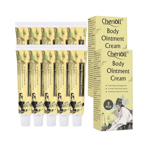 Crème Pour Le Visage, Crème Pour le Corps, Traitement de la Peau Saine, Crème Chinoise Naturelle, 10pcs