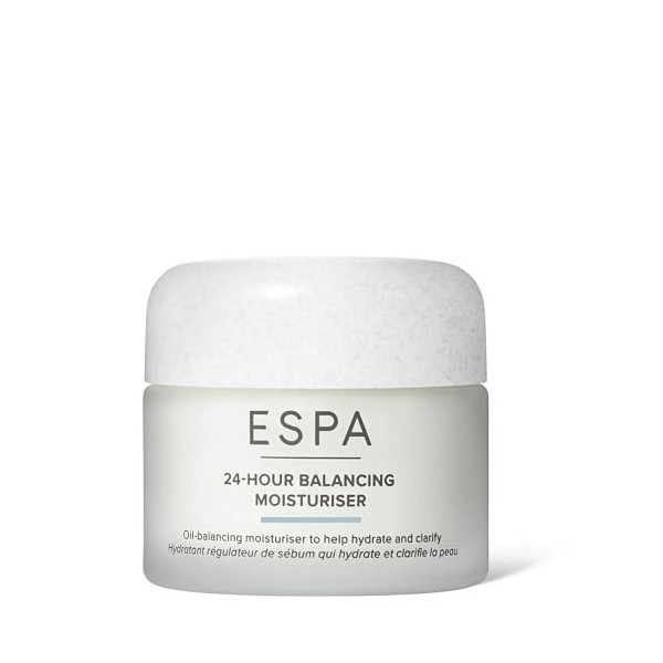 ESPA | Crème hydratante équilibrée 24 heures | 55 ml | Végétalien