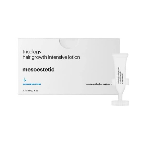 mesoestetic - tricology hair growth intensive lotion - lotion intensive contre lalopécie