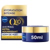 NIVEA Q10 Soin de Nuit Extra Nourrisant 1x50 ml , crème anti rides enrichie en Q10 pur & Huile dArgan, crème anti-âge nourr