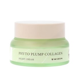 [MIZON] PHYTO PLUMP COLLAGEN NIGHT CREAM 50 ml Soin coréen - Crème de Nuit Collagène Vegan - Hydratation Intense et Régénér